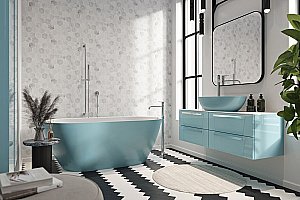 Ванна Holbi Venus New Soft Rock Duo 1.01.001.11.2 158x79 белая матовая, цвет по RAL снаружи купить в интернет-магазине Sanbest