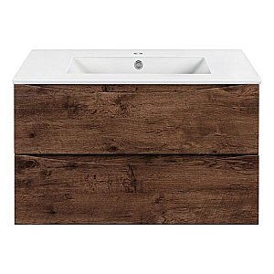 Тумба с раковиной Vincea Mia VMC-2MC800RW + VBS-13980 800 R.Wood для ванной в интернет-магазине Sanbest
