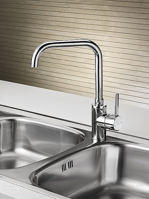 Смеситель для кухни Roca Targa 5A8360C0M купить в интернет-магазине сантехники Sanbest