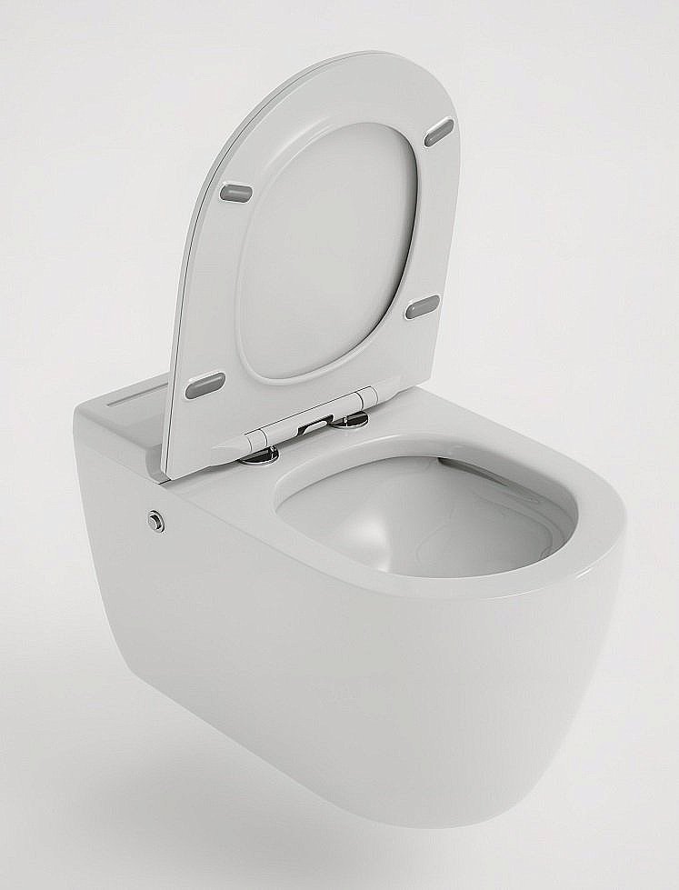 Унитаз подвесной Grossman Impuls GR-5502 с крышкой микролифт купить в интернет-магазине Sanbest