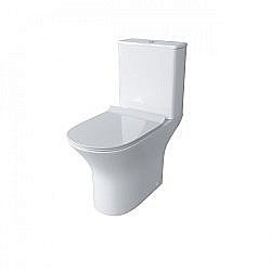 Унитаз-компакт Grossman Classic GR-4465S безободковый, с бачком, с крышкой микролифт, белый купить в интернет-магазине Sanbest