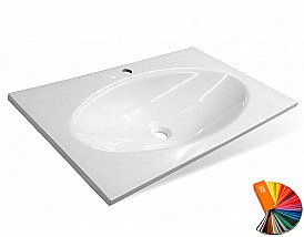 Раковина Эстет Мальта Люкс 80 любой цвет под заказ купить в интернет-магазине Sanbest