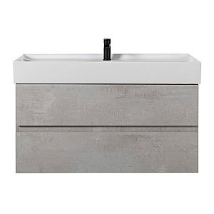 Тумба с раковиной Cezares Molveno 46 100 Beton для ванной в интернет-магазине Sanbest