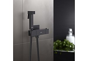 Гигиенический душ Aquatek Либра AQ1028MB черный матовый купить в интернет-магазине сантехники Sanbest