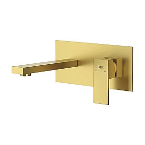 Смеситель для раковины D&K Bayern.Liszt DA1514407 золото матовое купить в интернет-магазине сантехники Sanbest