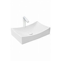 Раковина накладная WeltWasser WW ELBACH 1002 55 белая купить в интернет-магазине Sanbest