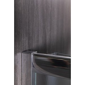 Душевой уголок Esbano ESR-8021 ESUGR8021 120х80 стекло рифленое, матовое/профиль хром купить в интернет-магазине Sanbest