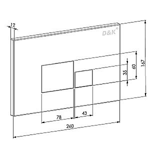 Унитаз подвесной с инсталляцией D&K Quadro DS1511602 белый/кнопка белая, безободковый, с крышкой микролифт купить в интернет-магазине Sanbest