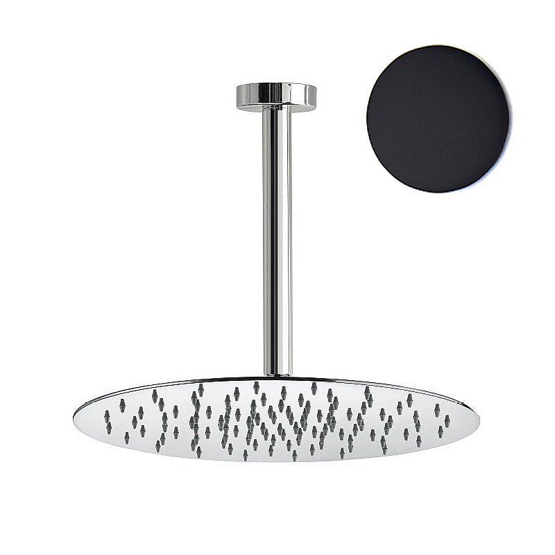 Верхний душ с кронштейном Webert AC0944560 черный матовый купить в интернет-магазине сантехники Sanbest