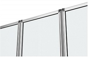 Шторка для ванны Bravat ALFA BG100.5320A 100x140 купить в интернет-магазине Sanbest