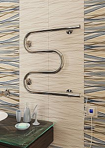 Полотенцесушитель электрический Terminus М-образный 500x500 купить в интернет-магазине сантехники Sanbest