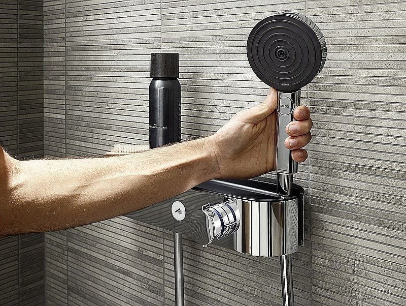 Душевая лейка Hansgrohe Pulsify Select Relaxation 24100000 хром купить в интернет-магазине сантехники Sanbest