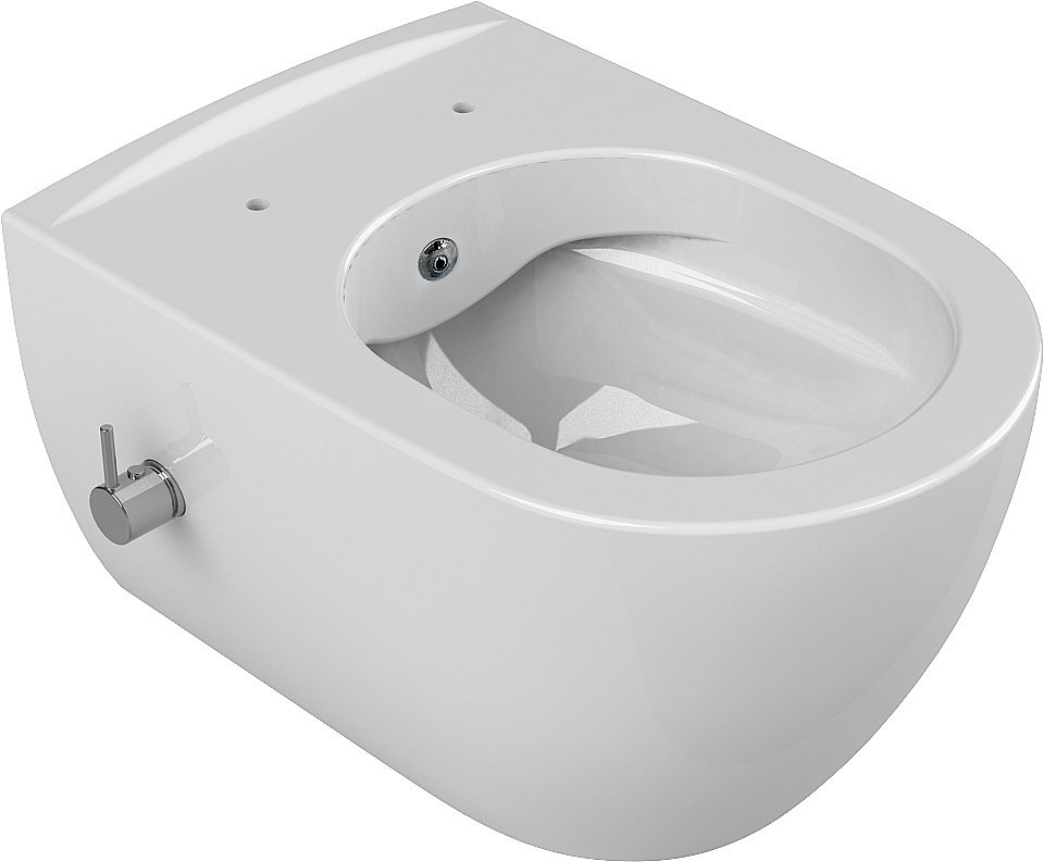 Унитаз Boheme Bianca 963-SET-2-W белый купить в интернет-магазине Sanbest