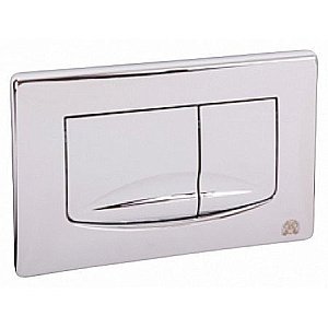 Кнопка для инсталляции Migliore RIVER DUAL ML.PLC-27.052.CR хром купить в интернет-магазине сантехники Sanbest