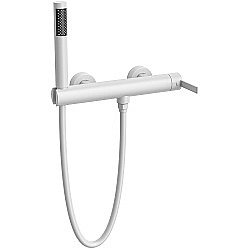 Смеситель для душа Kaiser Serio 05477-4 белый матовый купить в интернет-магазине сантехники Sanbest