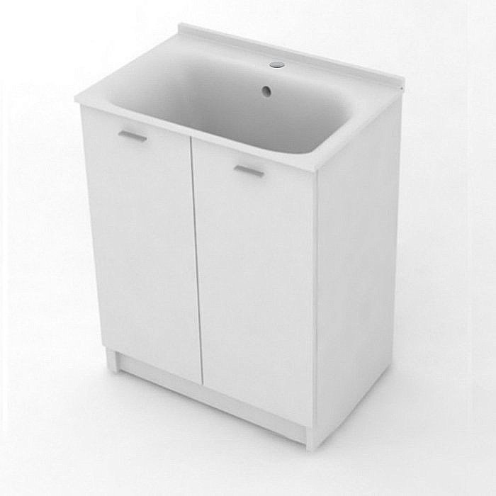 Тумба с раковиной постирочная Kerasan Aquadom 66 для ванной в интернет-магазине Sanbest