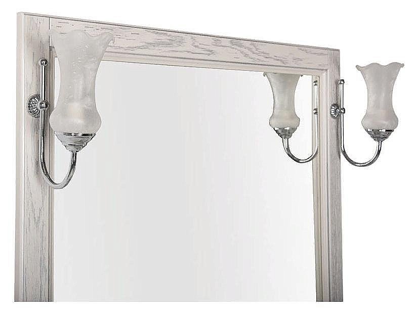 Зеркало Aquanet Тесса 105 жасмин/серебро в ванную от интернет-магазине сантехники Sanbest