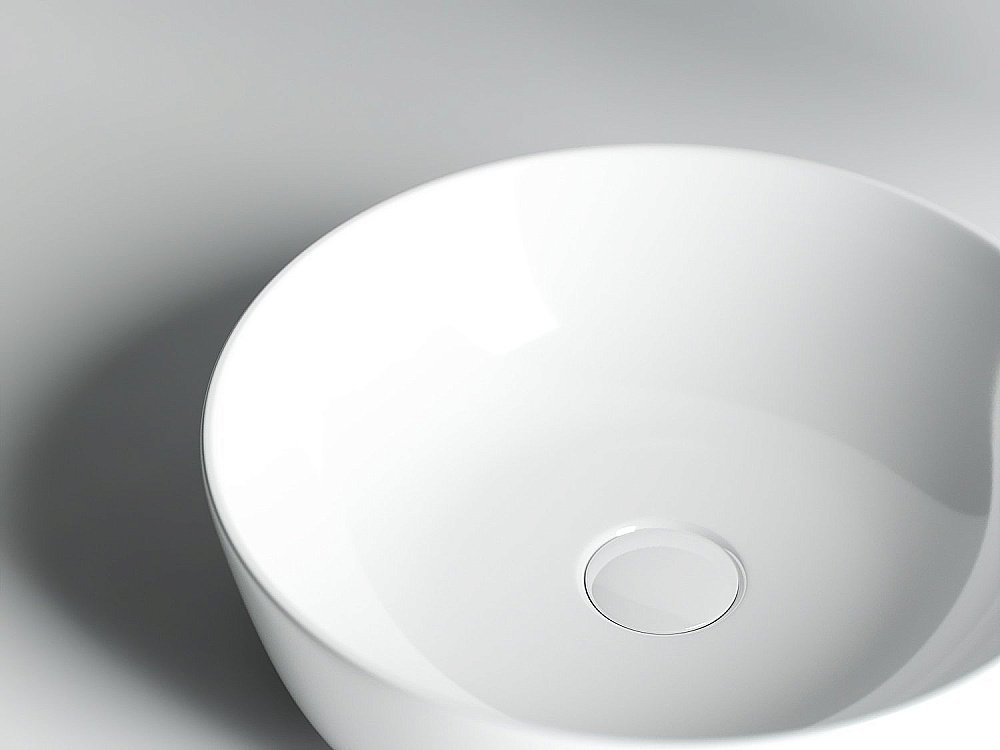 Раковина накладная Ceramica Nova Element CN6013 41 белая купить в интернет-магазине Sanbest