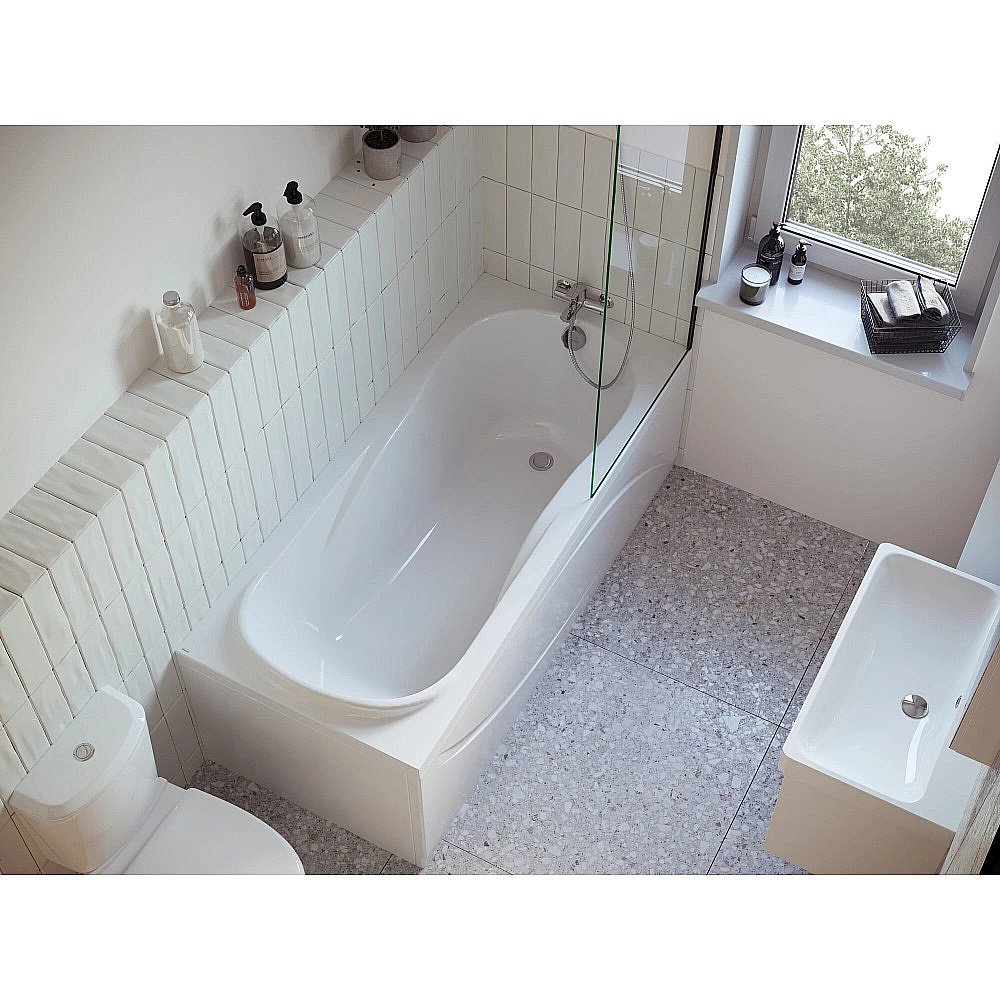 Ванна акриловая Santek Каледония 150x75 1.WH30.2.383 белая купить в интернет-магазине Sanbest