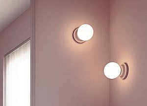 Светильник Jacob Delafon CLEO 1889 EB729-MWB 2 шт, серый матовый купить в интернет-магазине сантехники Sanbest