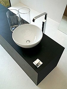 Раковина накладная Artceram La Ciotola 46 LLCL001 01 00 белая купить в интернет-магазине Sanbest