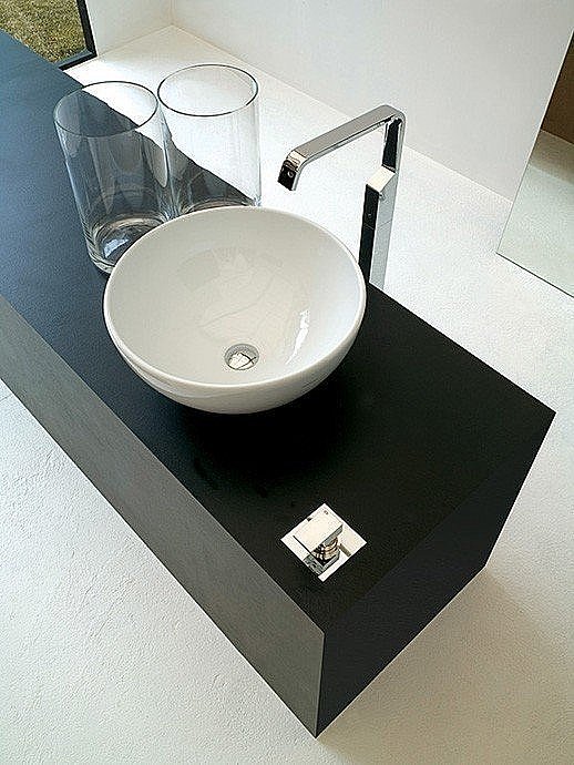 Раковина накладная Artceram La Ciotola 46 LLCL001 01 00 белая купить в интернет-магазине Sanbest