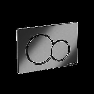 Кнопка для инсталляции Ceramica Nova Balance CN12-003GG вороненая сталь купить в интернет-магазине сантехники Sanbest