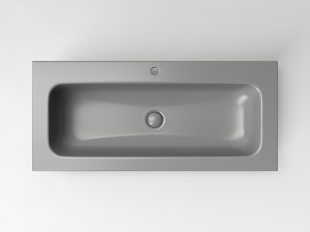 Раковина Ceramica Nova 101 CN7013MH антрацит матовый купить в интернет-магазине Sanbest