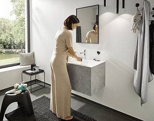 Смеситель для раковины Hansgrohe Finoris 76010000 купить в интернет-магазине сантехники Sanbest