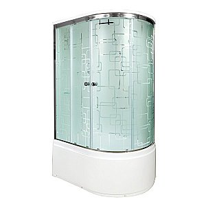 Душевая кабина DTO ЕМ4511 с гидромассажем и пультом 110х80 купить в интернет-магазине Sanbest