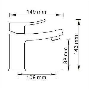 Смеситель для раковины WasserKRAFT Aller 1063 купить в интернет-магазине сантехники Sanbest