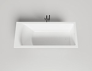 Ванна Salini Cascata KIT S-Stone 104523M 180x80 белая матовая купить в интернет-магазине Sanbest