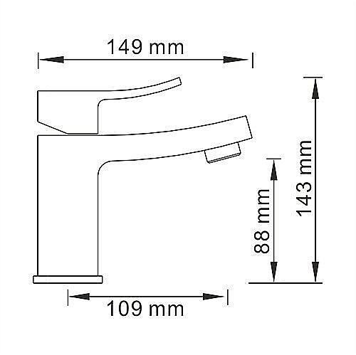 Смеситель для раковины WasserKRAFT Aller 1063 купить в интернет-магазине сантехники Sanbest