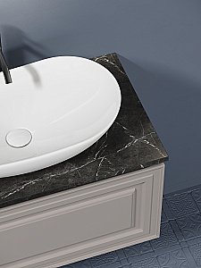 Тумба с раковиной Sancos Very 80 со столешницей, Doha Soft для ванной в интернет-магазине Sanbest