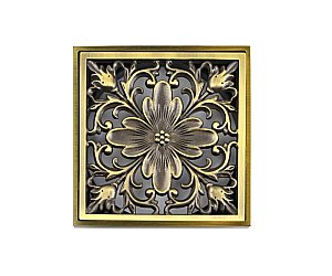 Душевой трап с решеткой Bronze De Luxe 21975-57 бронза купить в интернет-магазине Sanbest