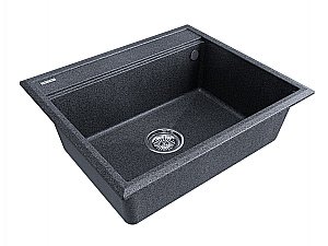 Кухонная мойка Paulmark STEPIA-590 PM115951-DG 590х510 графит купить в интернет-магазине сантехники Sanbest