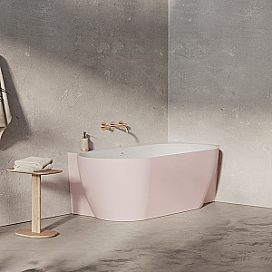 Ванна акриловая Ravak FREEDOM Corner II TEC L/R 175x86 розовый (слив-перелив - белый) купить в интернет-магазине Sanbest