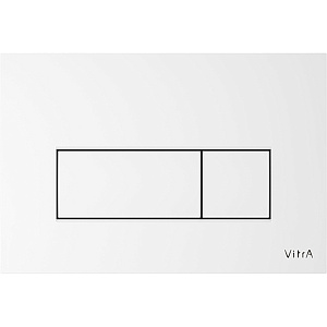 Кнопка для инсталляции Vitra Root Square 740-2300 белая купить в интернет-магазине сантехники Sanbest