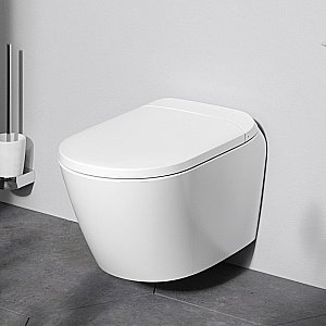 Унитаз подвесной AM.PM Sensation CCC301700SC белый, безободковый, функция биде купить в интернет-магазине Sanbest