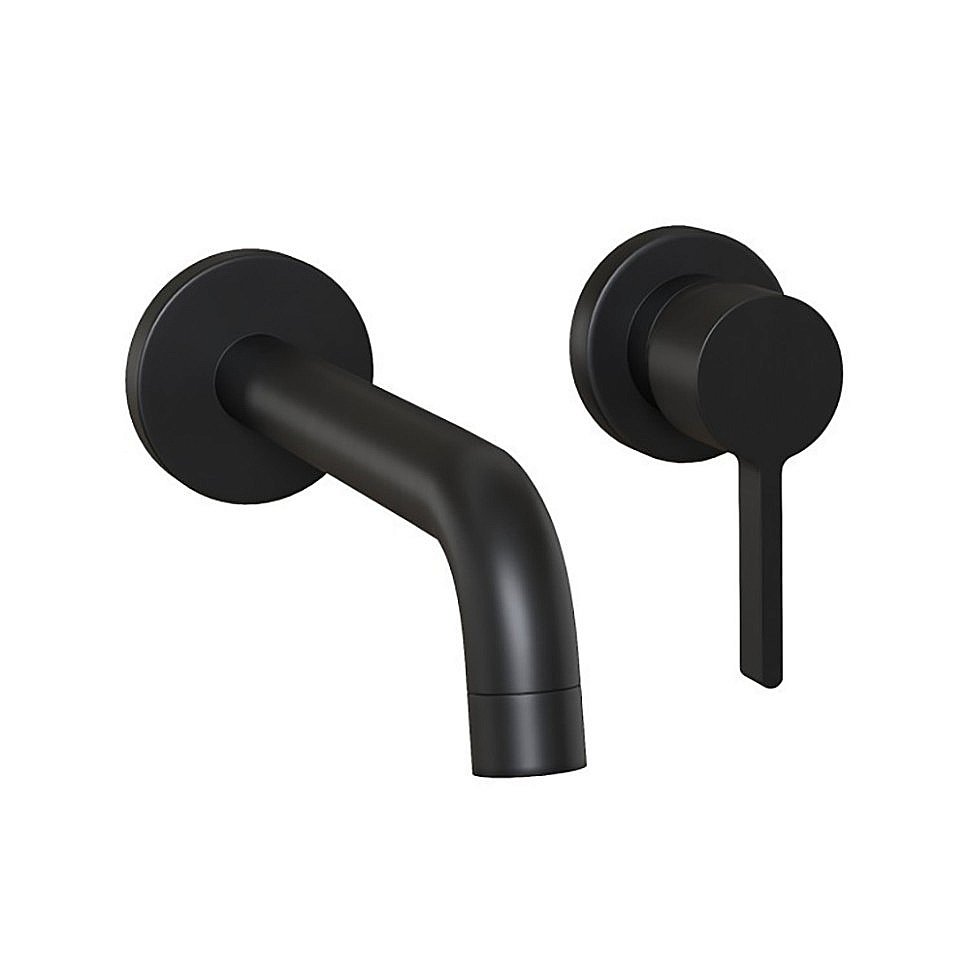 Смеситель для раковины PAINI Brera 74PZ208 черный матовый купить в интернет-магазине сантехники Sanbest