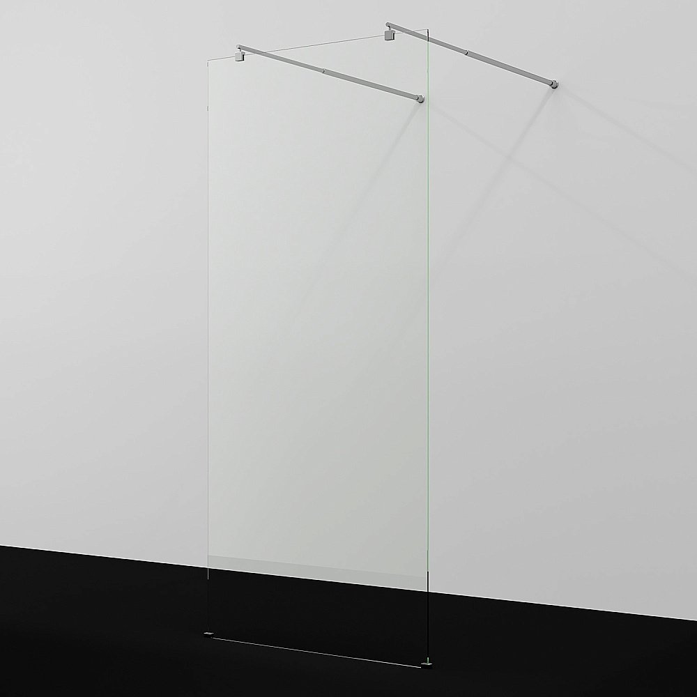 Душевое ограждение WasserKRAFT Vechte 60W39 90 фиксатор серебристый/стекло прозрачное купить в интернет-магазине Sanbest