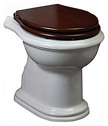 Чаша унитаза Migliore Impero 20800 белая выпуск в пол купить в интернет-магазине сантехники Sanbest