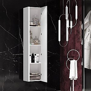 Пенал подвесной Опадирис РУБИННО 00-00006365 40 белый для ванной в интернет-магазине сантехники Sanbest