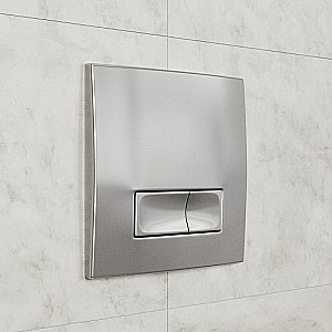 Кнопка для инсталляции Grossman Classic 800.T1.04.110.110 хром матовый купить в интернет-магазине сантехники Sanbest