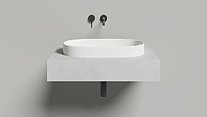 Раковина Salini GRECA S-Stone 1803201M 65 белая купить в интернет-магазине Sanbest