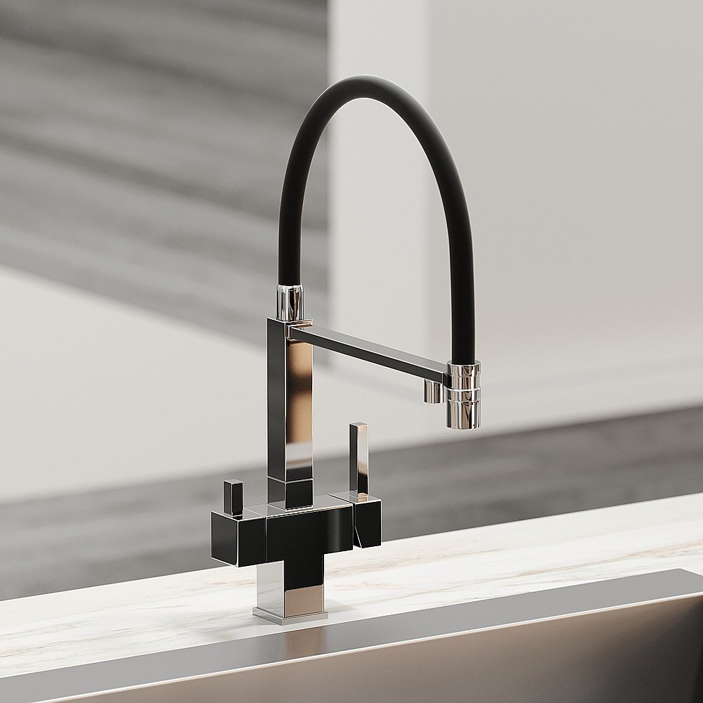 Смеситель для кухни Sancos Moro SC4006CH хром купить в интернет-магазине сантехники Sanbest