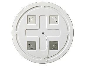 Зеркало Belbagno 80 SPC-RNG-800-LED-3000K-TCH подсветка, сенсор в ванную от интернет-магазине сантехники Sanbest