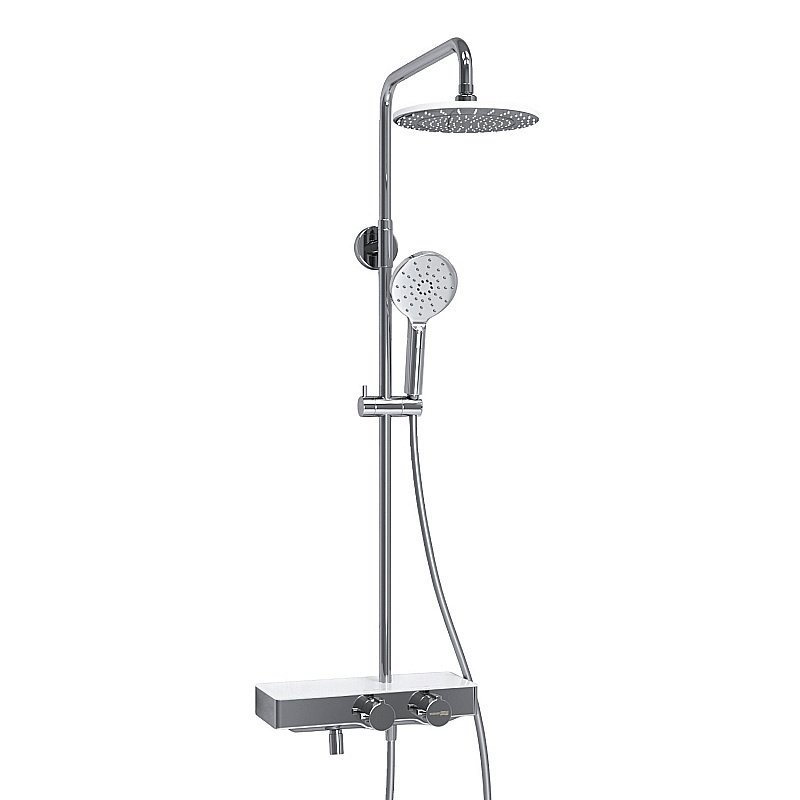 Душевая система WasserKraft Aller SET2655 Thermo хром купить в интернет-магазине сантехники Sanbest