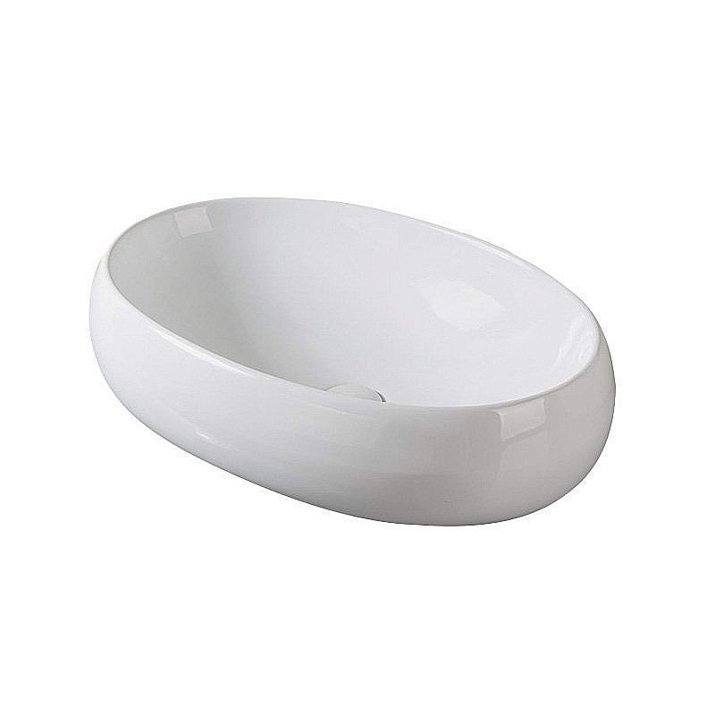 Раковина накладная SantiLine 58,5 SL-1074 белая купить в интернет-магазине Sanbest