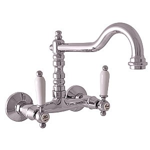 Смеситель для кухни Rav-Slezak Morava Retro MK502.5/28 хром купить в интернет-магазине сантехники Sanbest